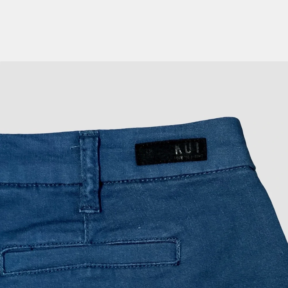 Kut from the Kloth Womens Navy Blue Trouser Shorts Stretch Size‎ 10 Preppy Chino